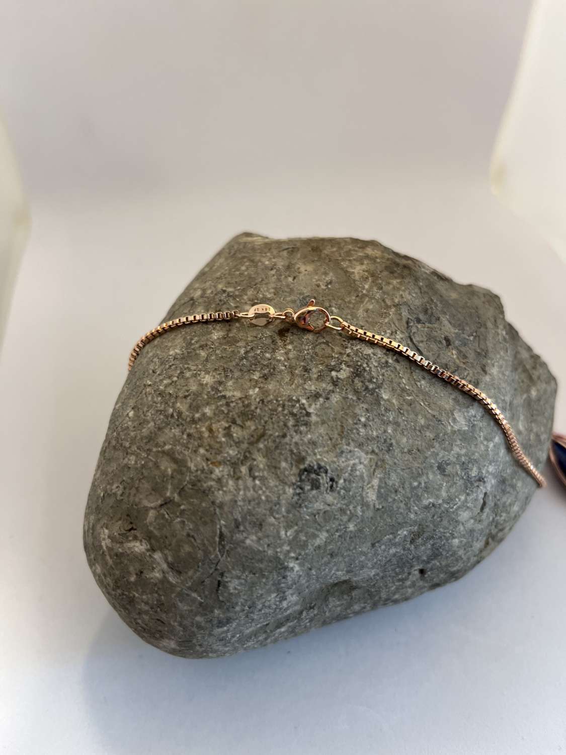 Rose Gold Sodalite Necklace Rose Gold Sodalite Necklace