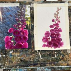 Art Print. Foxgloves 1 Art Print. Foxgloves 1