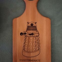 Dalek chopping board