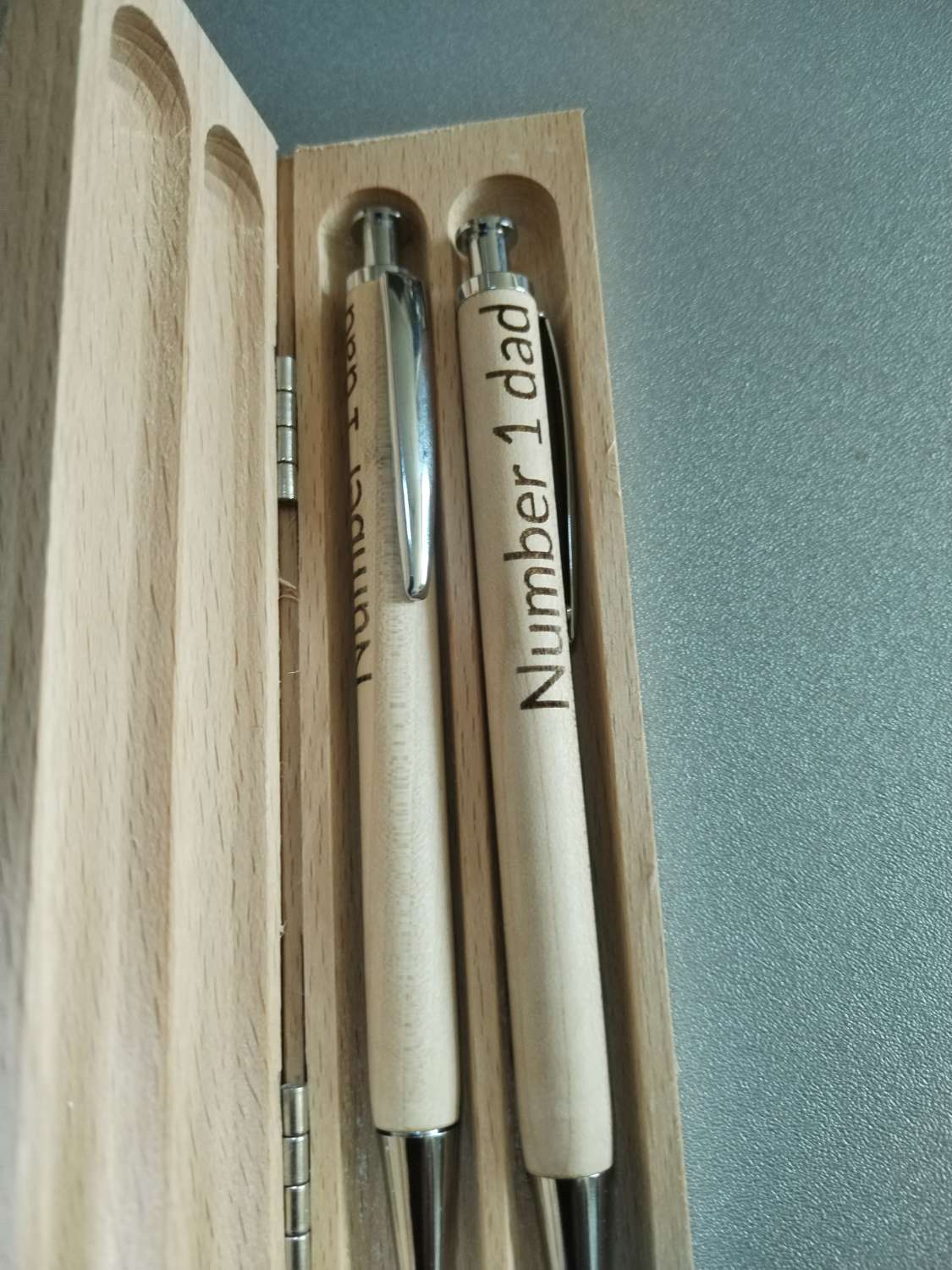 Personalised pen and pencil set Personalised pen and pencil set