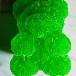Resin roses teddy bear Green 💚