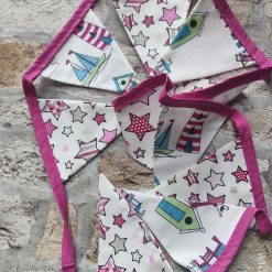 STARS/BEACH/PINK/BUNTING
