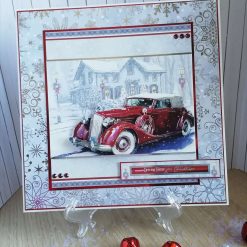 Christmas Card - Personalised & Boxed - Driving Home For Christmas