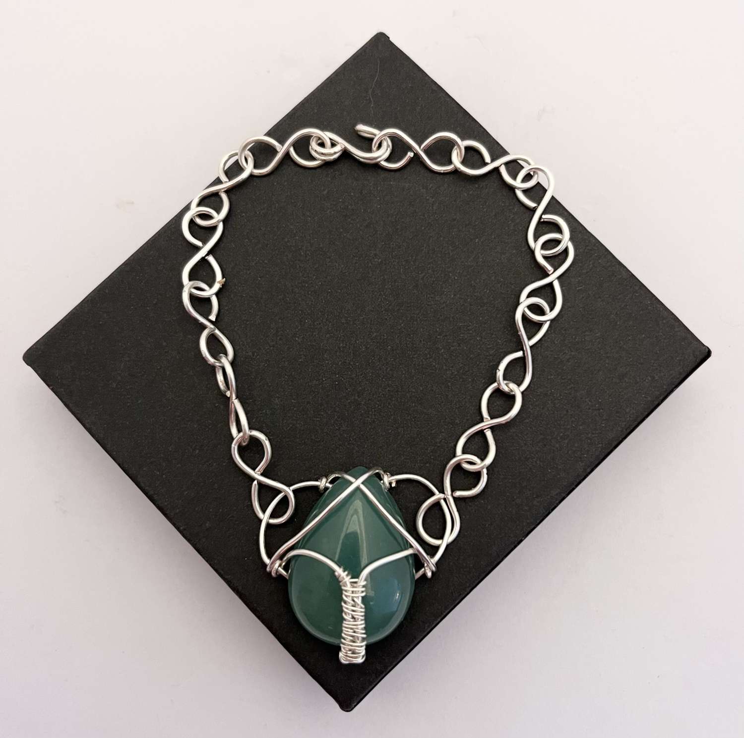 Green Agate Bracelet Green Agate Bracelet