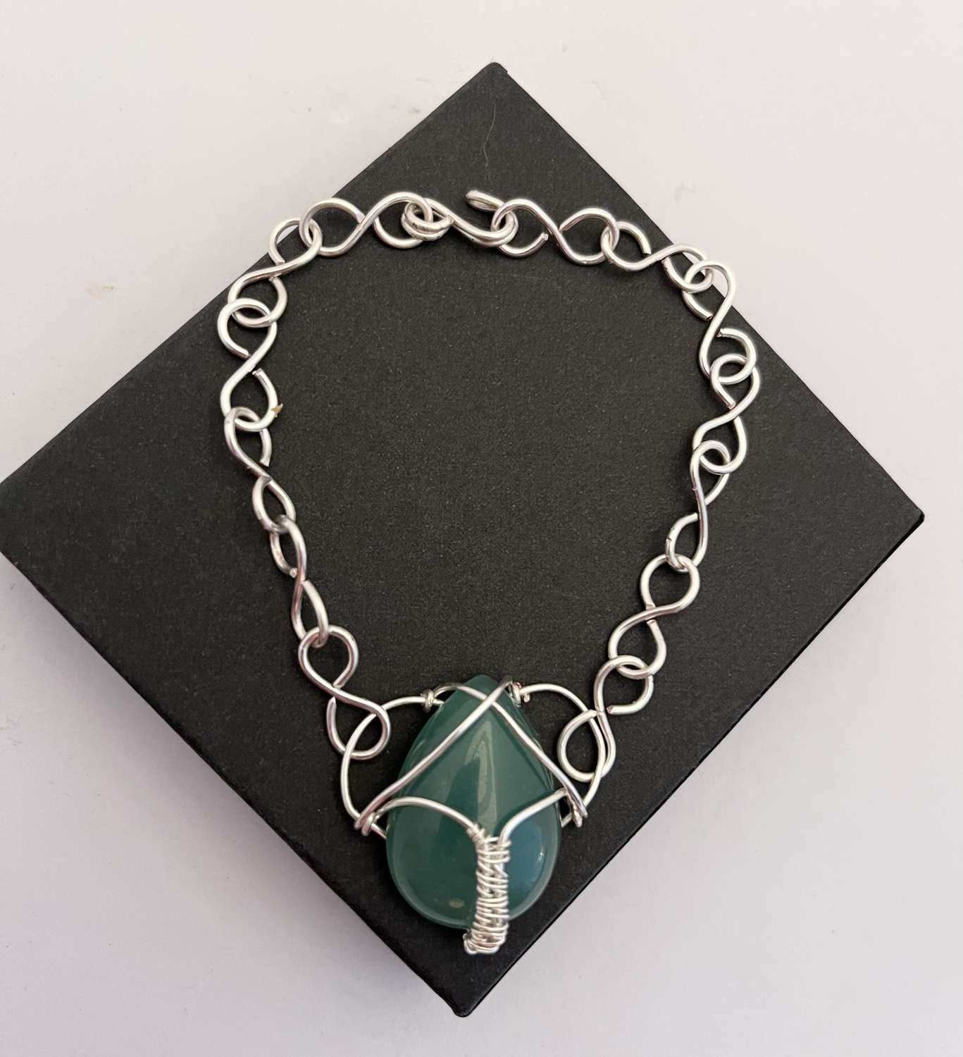 Green Agate Bracelet Green Agate Bracelet