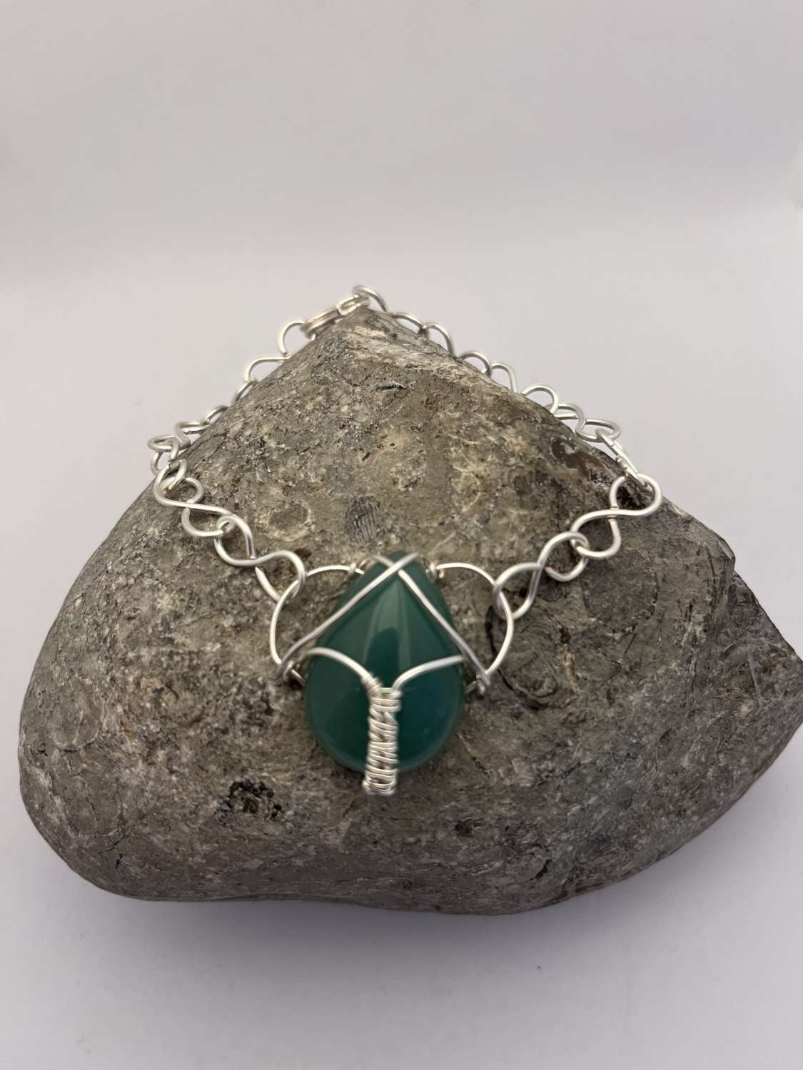 Green Agate Bracelet Green Agate Bracelet