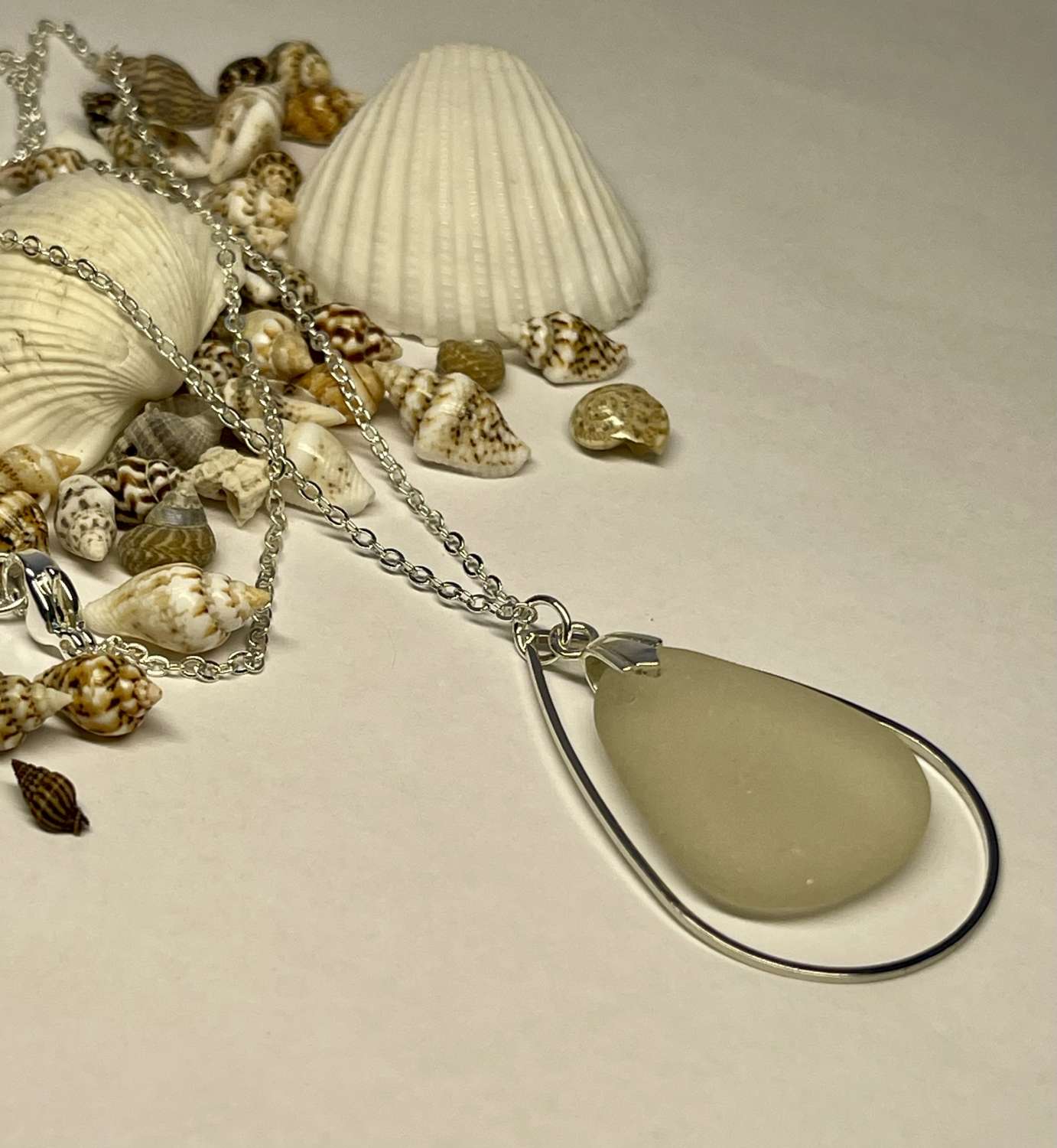Seaglass Pendant Seaglass Pendant
