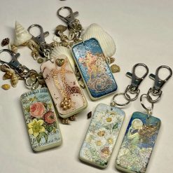Domino Keychains