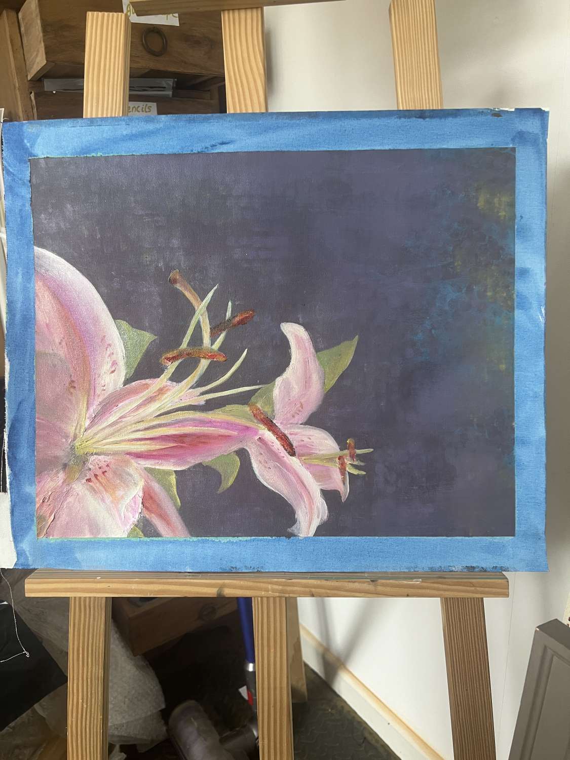 Art Print. Lillies Art Print. Lillies