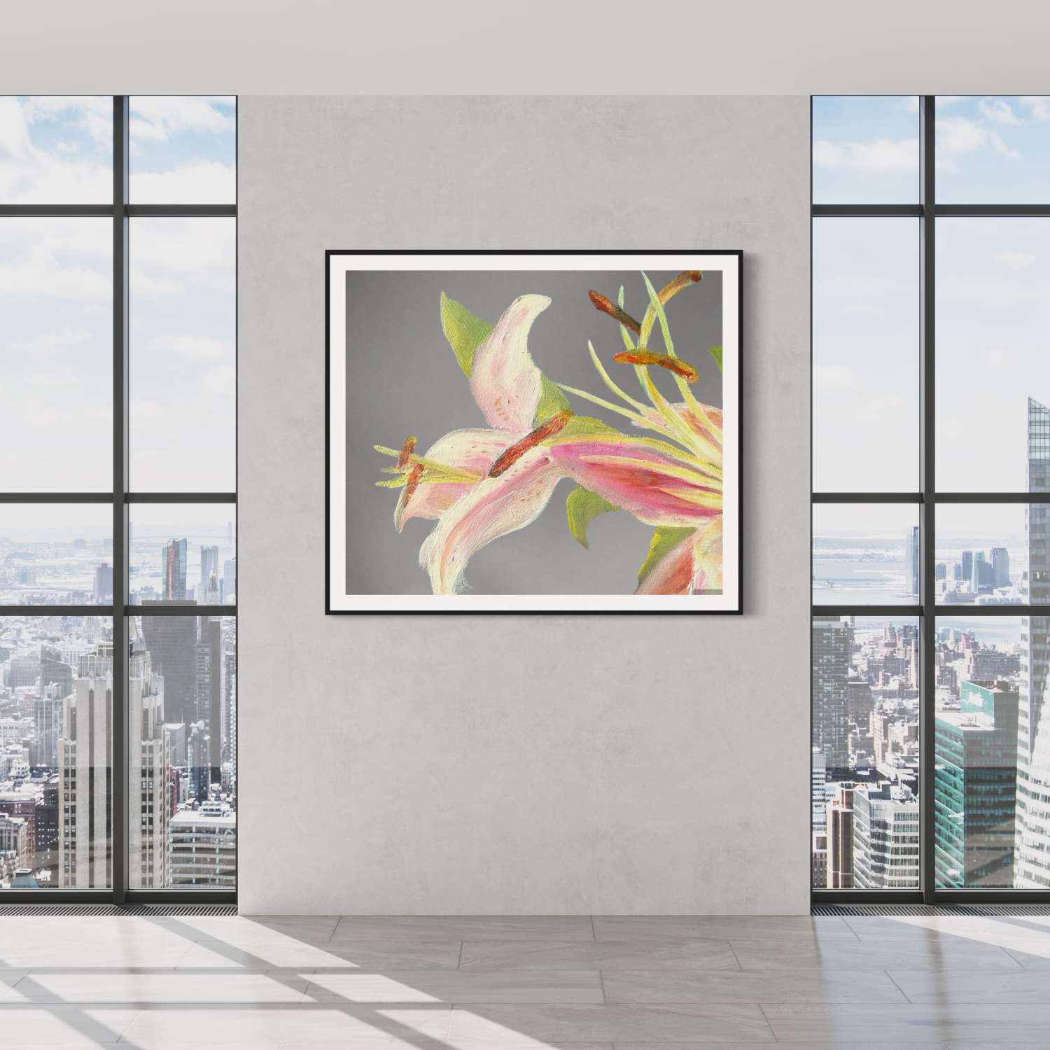 Art Print. Lillies Art Print. Lillies