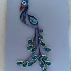 Quilled Peacock Any Occasion Card