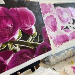 Art Print. Foxgloves 2 1 Art Print. Foxgloves 2 1