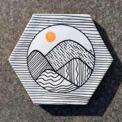 Terracotta Decor Tile ZTO - Sunrise