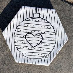 Terracotta Decor Tile ZTO - Pop-up Heart