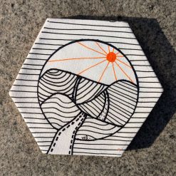 Terracotta Decor Tile ZTO - Sunshine