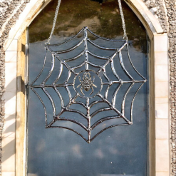 Halloween spider web