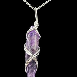 Purple Amethyst Pendant #1