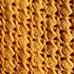 Shawl - Crochet Rust - Triangular - Acrylic 1