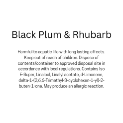 Black Plum & Rhubarb Wax Melts 1