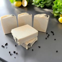 Lemon, Black Pepper & Litsea Natural Salt Bar