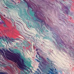 Fluid art pastels abstract canvas 1 Fluid art pastels abstract canvas 1