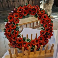 Poppy pinecone wreath 1 Poppy pinecone wreath 1