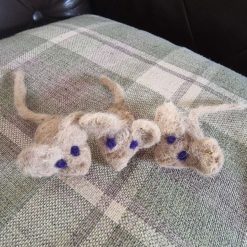 3 Ball mice catnip toys