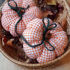 Fabric pumpkins