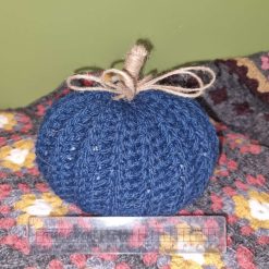 Crocheted Pumpkin 6 inch – Add a Cozy Touch to Your Halloween Decor!