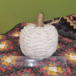 Crocheted Pumpkin 4 inch – Add a Cozy Touch to Your Halloween Decor!