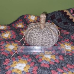 Crocheted Pumpkin 4 inch – Add a Cozy Touch to Your Halloween Decor!