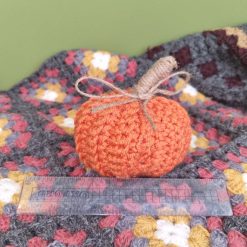 Crocheted Pumpkin 3 inch – Add a Cozy Touch to Your Halloween Decor!