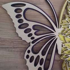 Butterfly & Sunflower Wall Design 2