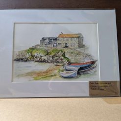 Craster Harbour Print