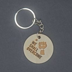 WSO Round keyring