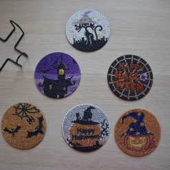 Diamond Art / Crystal Art Halloween Coasters