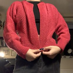Cozy up in style with our Handcrafted Crocheted Cardigan! Size 8-10 UK