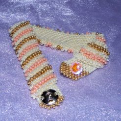 Vintage Inspired Peyote Cuff 2 Vintage Inspired Peyote Cuff 2
