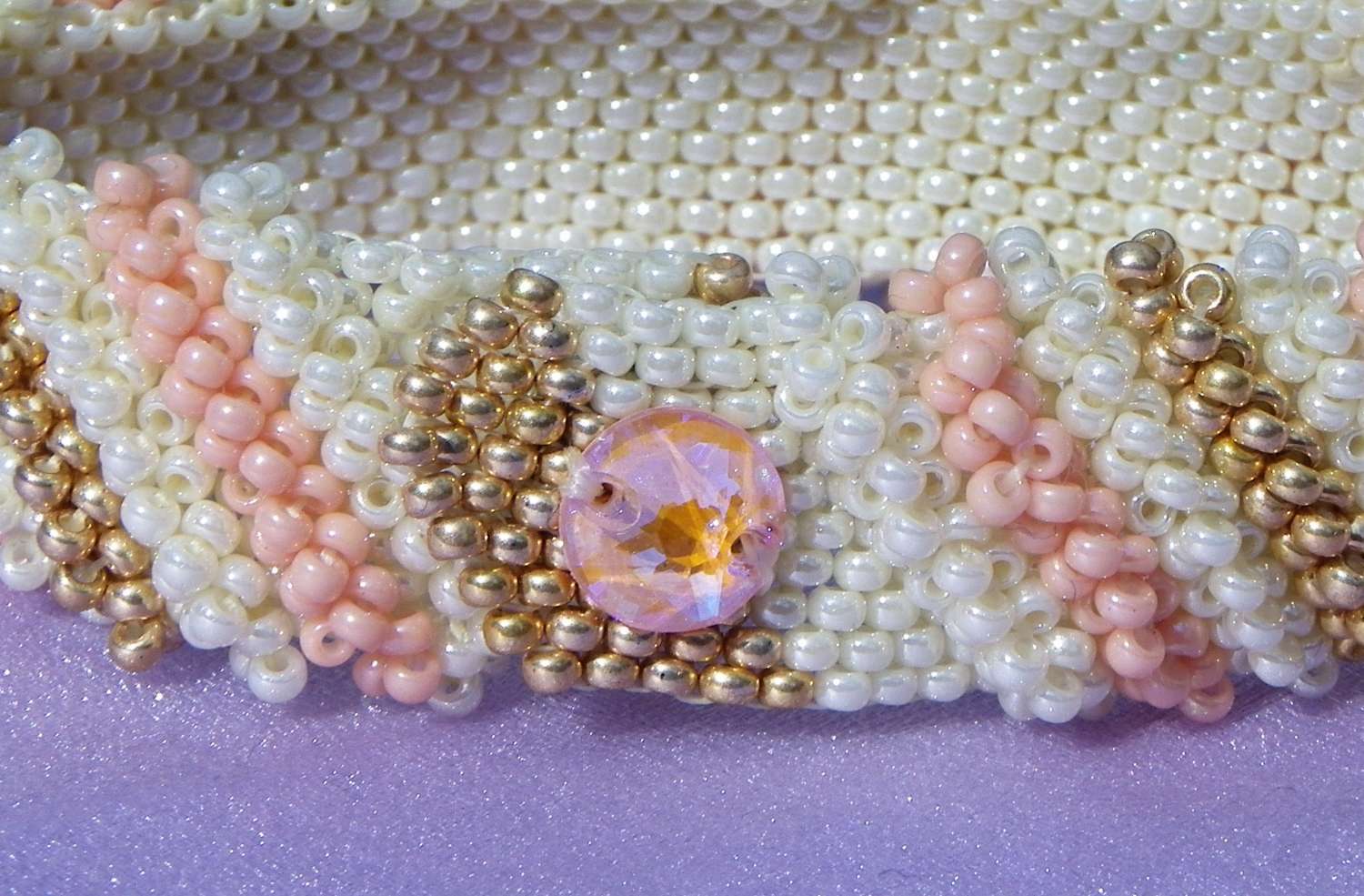 Vintage Inspired Peyote Cuff Vintage Inspired Peyote Cuff