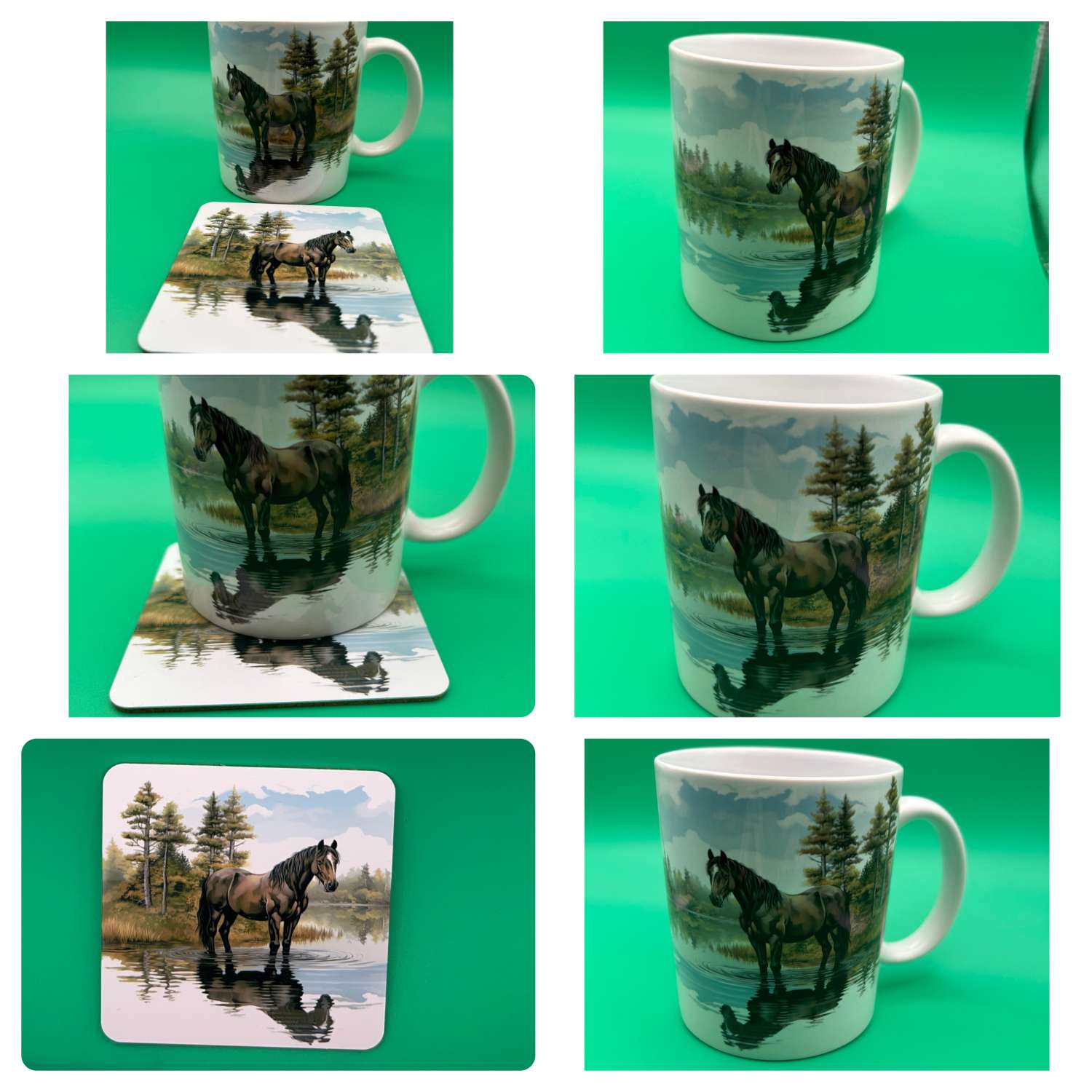 Horse reflection mug Horse reflection mug
