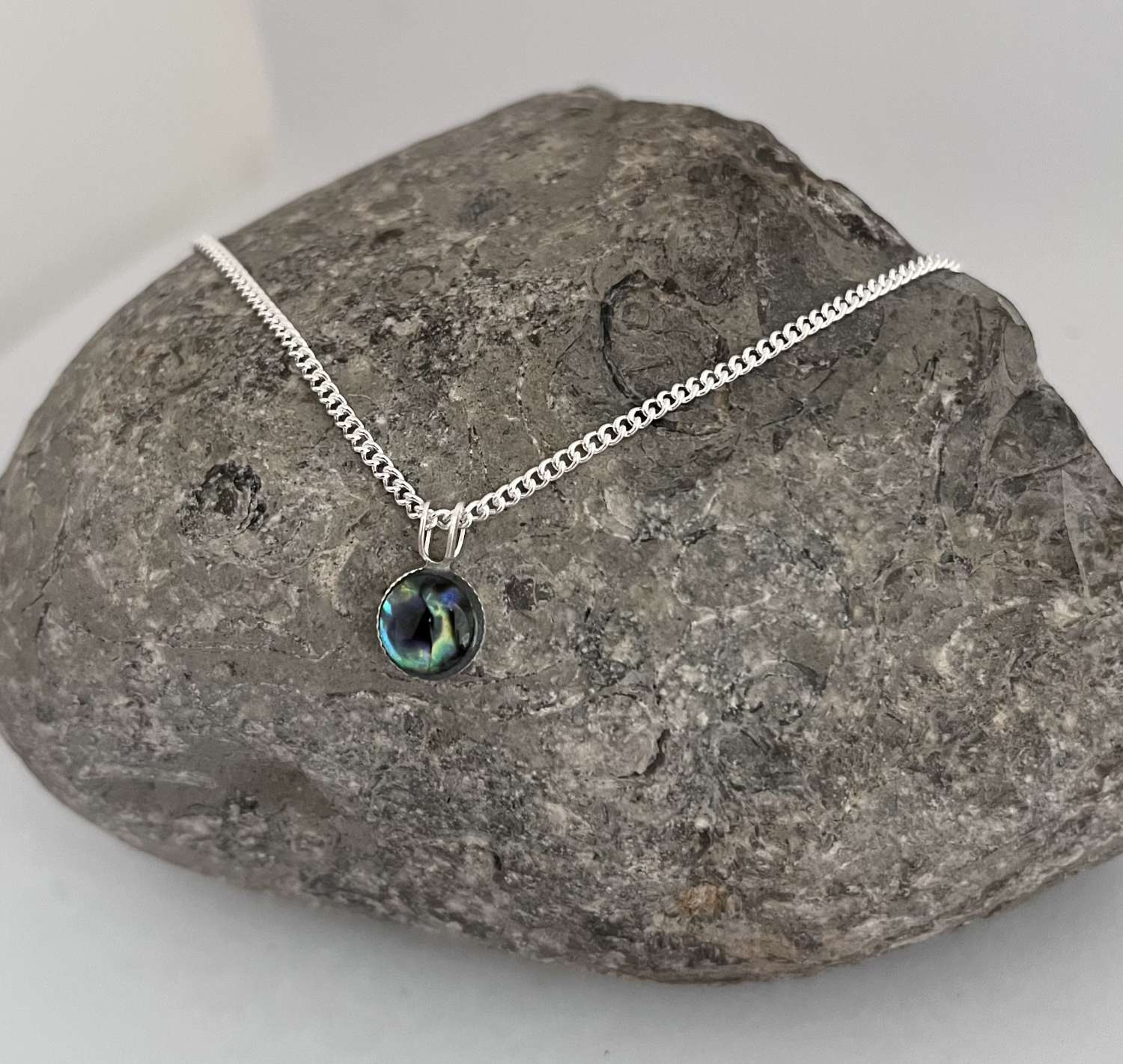 Abalone Pendant Necklace Abalone Pendant Necklace