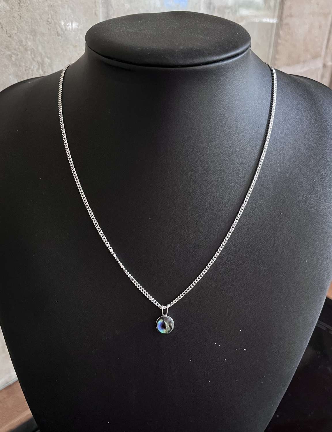 Abalone Pendant Necklace Abalone Pendant Necklace