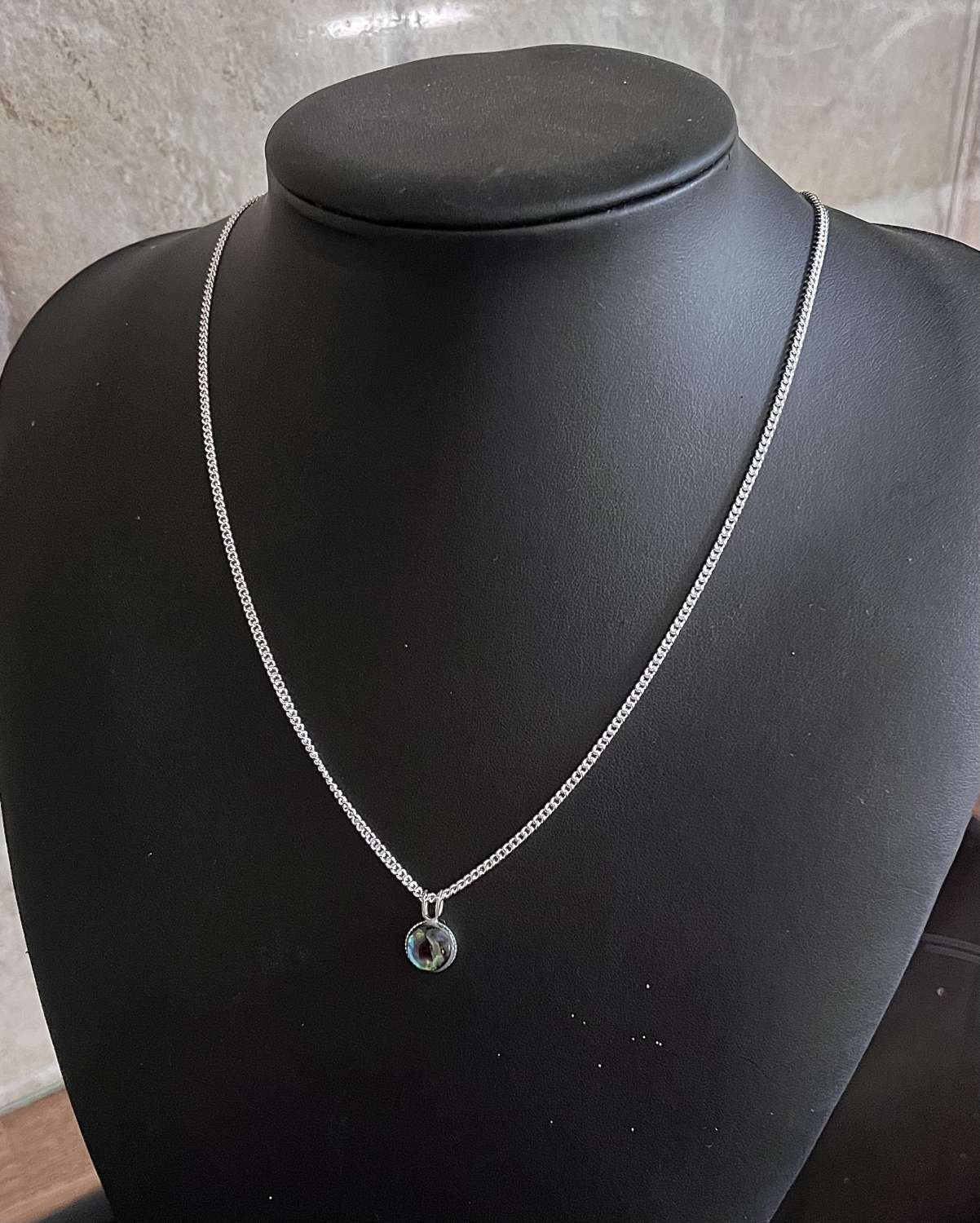 Abalone Pendant Necklace Abalone Pendant Necklace