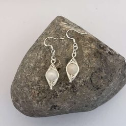Moonstone Dangle Earrings 3 Moonstone Dangle Earrings 3