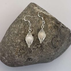 Moonstone Dangle Earrings