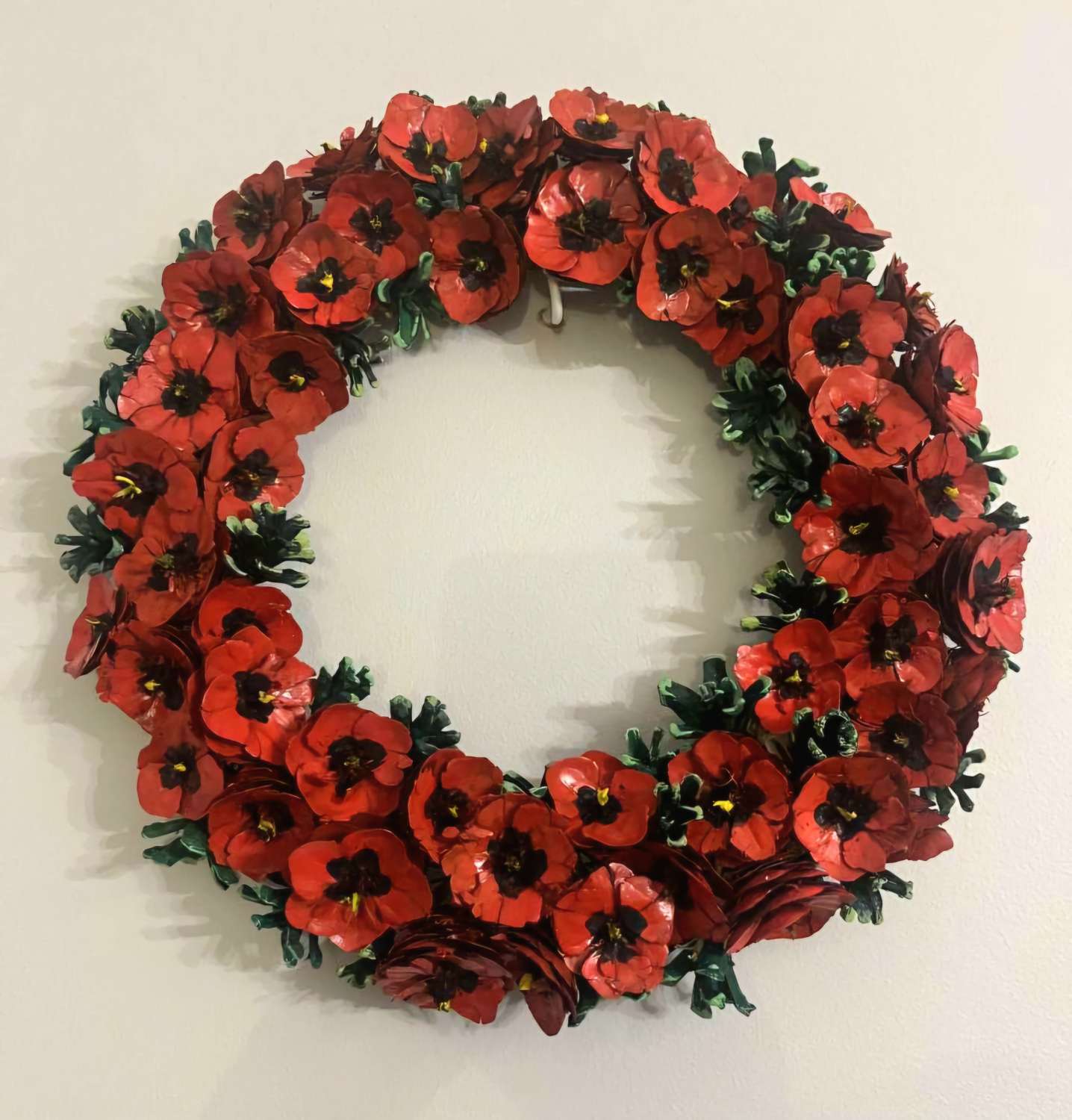 Poppy pinecone wreath Poppy pinecone wreath
