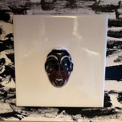 Gothic Mask mounted on canvas