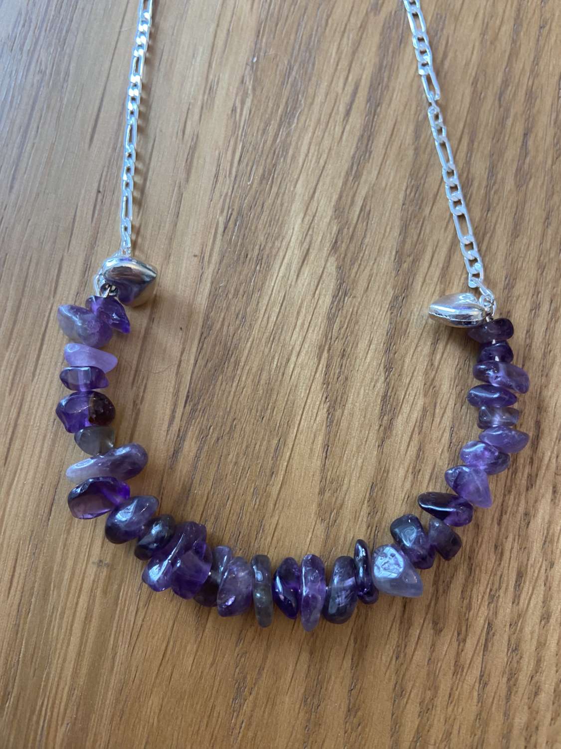 Amethyst necklace set Amethyst necklace set