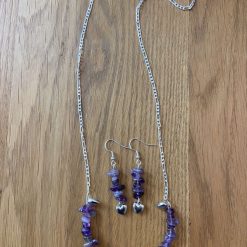 Amethyst necklace set 1 Amethyst necklace set 1
