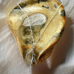 Silver Seaweed Necklace